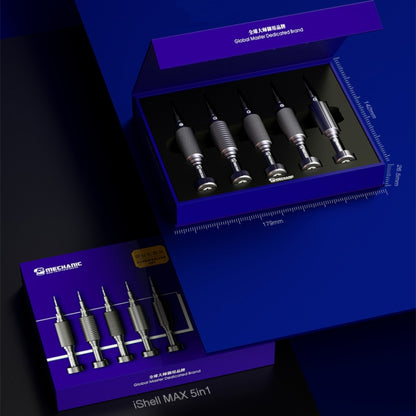 MECHANIC Mortar Mini iShell 5 in 1 Phone Repair Precision Screwdriver Set by MECHANIC