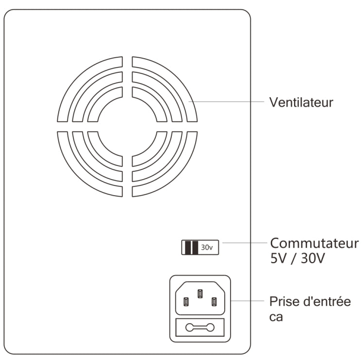 Kaisi KS-3005D+ 30V 5A DC Power Supply Adjustable, US Plug - Power Supply by Kaisi | Online Shopping UK | buy2fix