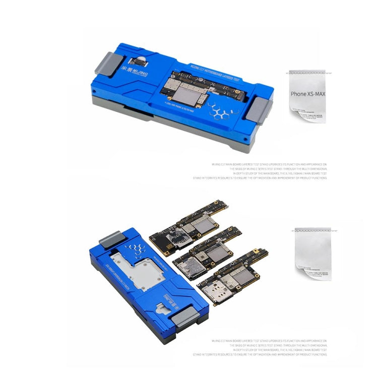 MiJing C17 Main Board Function Testing Fixture For iPhone X / XS / XS Max - Repair Platform by MIJING | Online Shopping UK | buy2fix