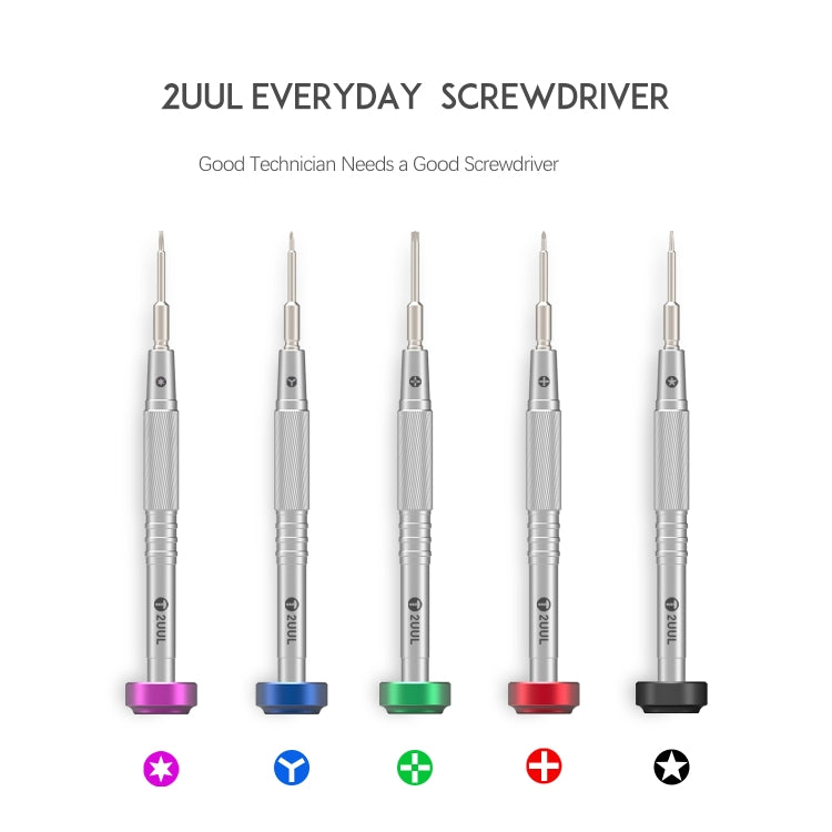 2UUL Colorful Flyshaft Screwdriver Set - Screwdriver Set by 2UUL | Online Shopping UK | buy2fix