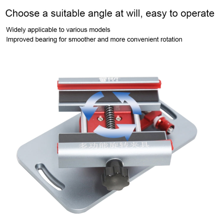 BEST BST-001S2 Motherboard IC 360 Degree Rotatable Clamp - Repair Fixture by BEST | Online Shopping UK | buy2fix
