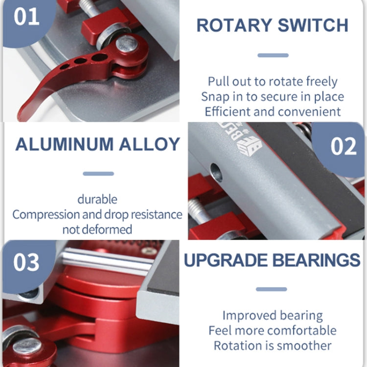 BEST BST-001S2 Motherboard IC 360 Degree Rotatable Clamp - Repair Fixture by BEST | Online Shopping UK | buy2fix