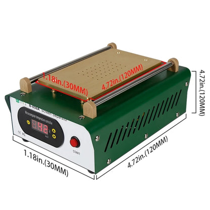 BST-B-856A AC 220V Electrical Vacuum Pump LCD Screen Separator, EU Plug - Separation Equipment by BEST | Online Shopping UK | buy2fix