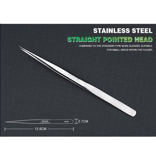 BAKU BA-i6-SS-sa Stainless Steel Straight Tweezers by BAKU