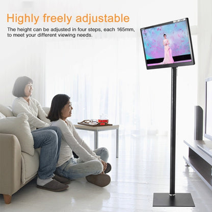 14-42 inch Universal 360 Degree Rotating Height Adjustable TV Floor Stand - Consumer Electronics by buy2fix | Online Shopping UK | buy2fix