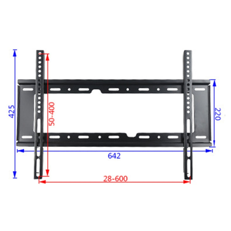 GD03 32-70 inch Universal LCD TV Wall Mount Bracket, Sheet Thickness: 1.5mm - Consumer Electronics by buy2fix | Online Shopping UK | buy2fix