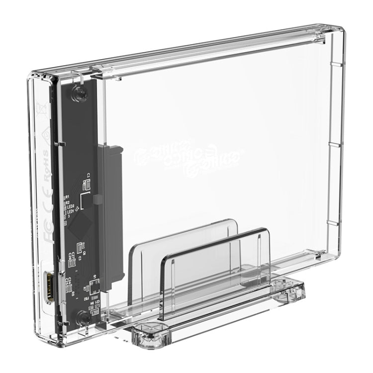 Transparent Series 2.5 inch 10Gbps Hard Drive Enclosure with Stand -  by ORICO | Online Shopping UK | buy2fix