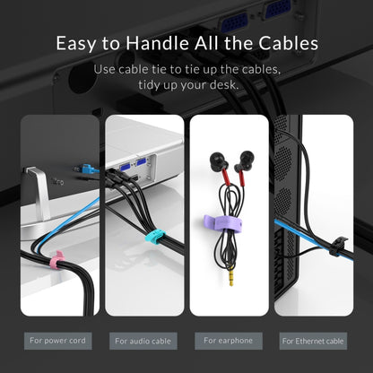 ORICO SG-RH5 5PCS Colorful Silicone Cable Tie - Cable Ties & Organizers by ORICO | Online Shopping UK | buy2fix