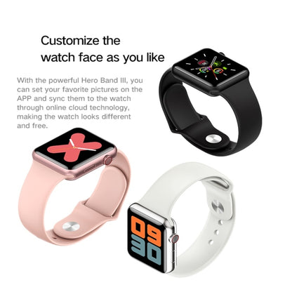 P10 1.3inch IPS Color Screen Smart Watch IP67 Waterproof,Support Call Reminder/Heart Rate Monitoring/Blood Pressure Monitoring/Sleep Monitoring(White) - Smart Wear by buy2fix | Online Shopping UK | buy2fix