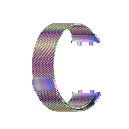 For OPPO Watch 46MM Smart Watch Milanese Stainless Steel Metal Watch Band (Colorful) by buy2fix