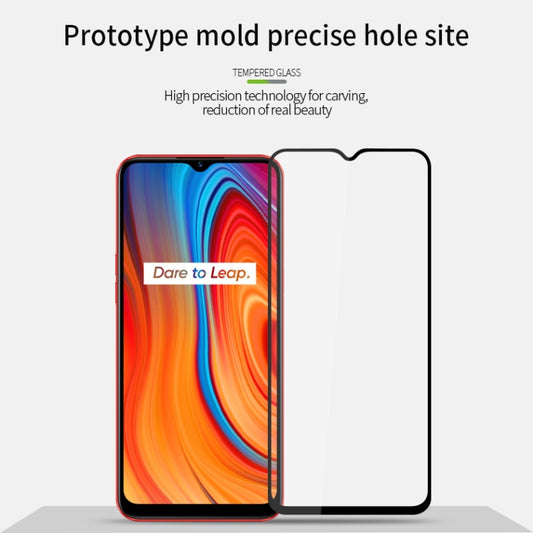 For OPPO Realme 6i / C3 PINWUYO 9H 2.5D Full Screen Tempered Glass Film(Black) by PINWUYO