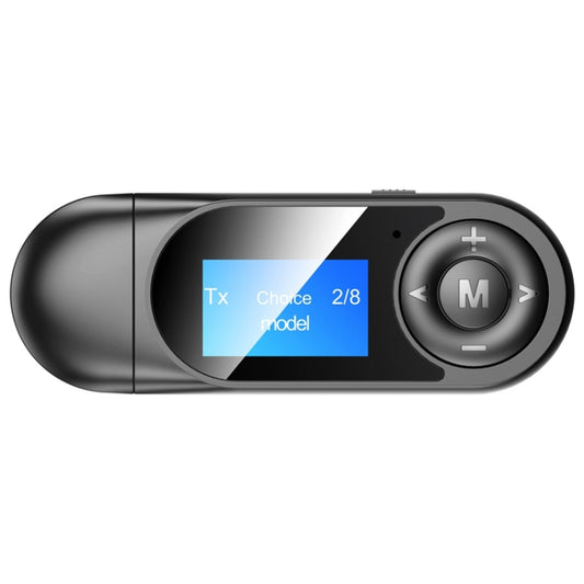 T13 Bluetooth 5.0 Drive-free USB Bluetooth Receiver and Transmitter with Screen by buy2fix