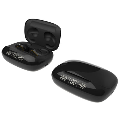 T20 TWS Bluetooth 5.0 Touch Wireless Bluetooth Earphone with Three LED Battery Display & Charging Box, Support Call & Voice Assistant(Black) - TWS Earphone by buy2fix | Online Shopping UK | buy2fix