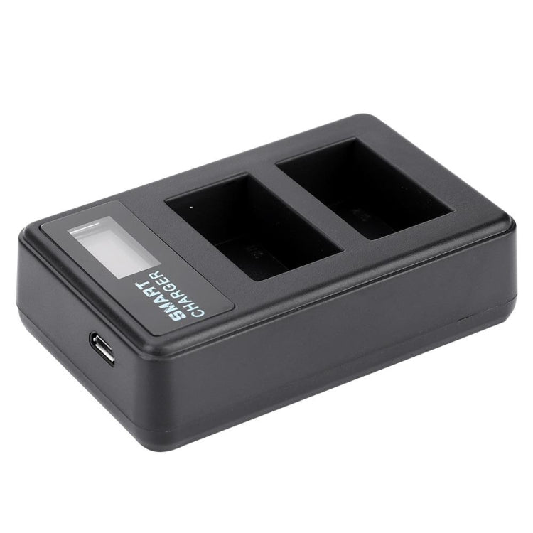 For Sony NP-FW50 Smart LCD Display USB Dual Charger - Battery USB Charger by buy2fix | Online Shopping UK | buy2fix