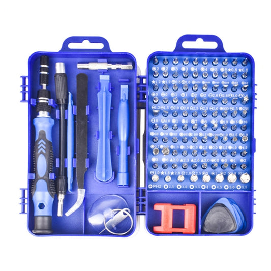 115 in 1 Precision Screw Driver Mobile Phone Computer Disassembly Maintenance Tool Set(Blue) by buy2fix