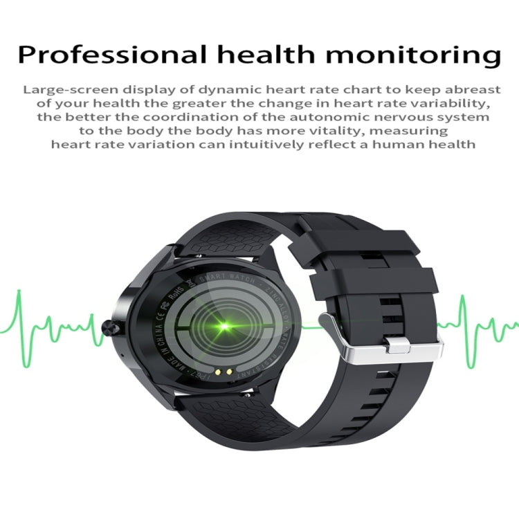 Y10 1.54inch Color Screen Smart Watch IP68 Waterproof,Support Heart Rate Monitoring/Blood Pressure Monitoring/Blood Oxygen Monitoring/Sleep Monitoring(Black) - Smart Wear by buy2fix | Online Shopping UK | buy2fix