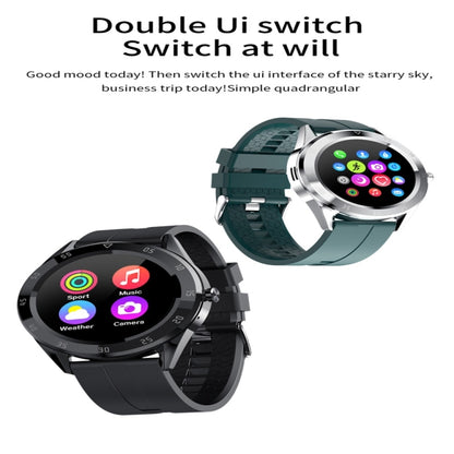 Y10 1.54inch Color Screen Smart Watch IP68 Waterproof,Support Heart Rate Monitoring/Blood Pressure Monitoring/Blood Oxygen Monitoring/Sleep Monitoring(Black) - Smart Wear by buy2fix | Online Shopping UK | buy2fix