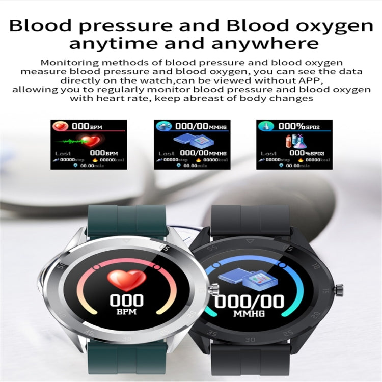 Y10 1.54inch Color Screen Smart Watch IP68 Waterproof,Support Heart Rate Monitoring/Blood Pressure Monitoring/Blood Oxygen Monitoring/Sleep Monitoring(Black) - Smart Wear by buy2fix | Online Shopping UK | buy2fix