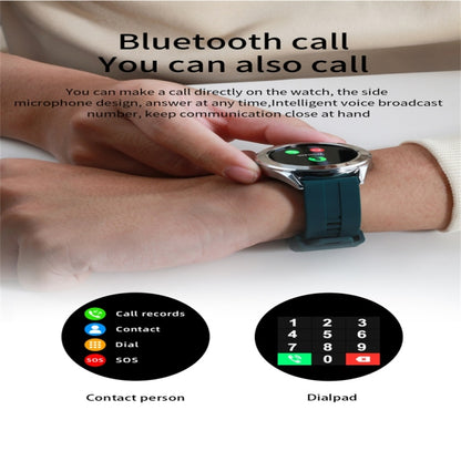 Y10 1.54inch Color Screen Smart Watch IP68 Waterproof,Support Heart Rate Monitoring/Blood Pressure Monitoring/Blood Oxygen Monitoring/Sleep Monitoring(Black) - Smart Wear by buy2fix | Online Shopping UK | buy2fix