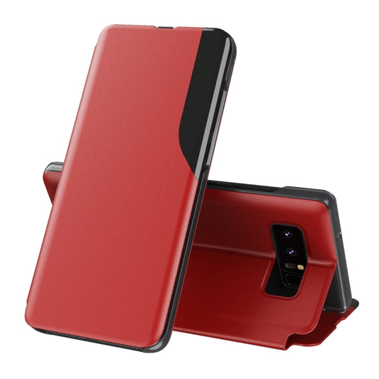 For Samsung Galaxy Note 8 Attraction Flip Holder Leather Phone Case(Red) by buy2fix