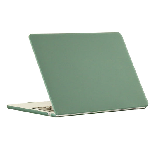 For MacBook Air 13.6 2022 A2681 ENKAY Matte Laptop Protective Case (Dark Green) - MacBook Air Cases by ENKAY | Online Shopping UK | buy2fix