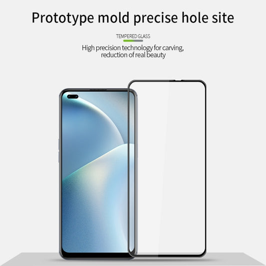 For OPPO A93(2020) PINWUYO 9H 3D Curved Full Screen Explosion-proof Tempered Glass Film(Black) by PINWUYO