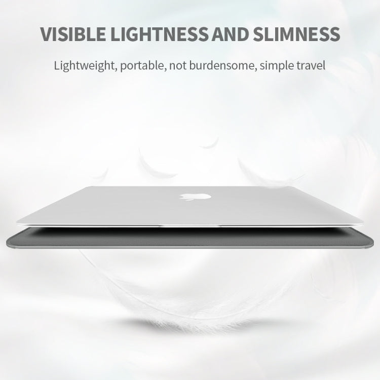 4 in 1 Universal Laptop Holder PU Waterproof Protection Wrist Laptop Bag, Size:11/12inch(Rose gold) by buy2fix