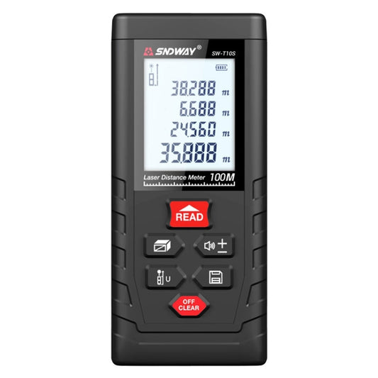 SNDWAY SW-T10S Laser Digital Mini Rangefinder Laser Ruler by SNDWAY