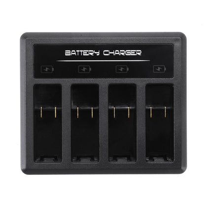 4-channel Battery Charger with Type-C / USB-C Port for GoPro HERO8 Black /7 Black /7 White / 7 Silver /6 /5 - Charger by buy2fix | Online Shopping UK | buy2fix