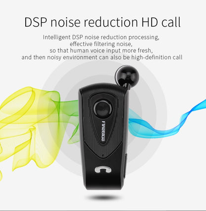 Fineblue F930 CSR4.1 Retractable Cable Caller Vibration Reminder Anti-theft Bluetooth Headset - Bluetooth Earphone by Fineblue | Online Shopping UK | buy2fix