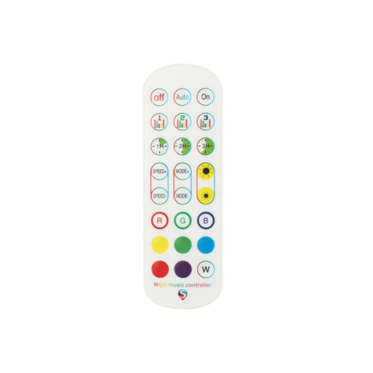 WiFi Smart 4 Pin RGB LED Strip Light Controller APP Remote Voice Control Works with Alexa Echo, 5-24V, type:WiFi 24-keys Controller - RGB Controller by buy2fix | Online Shopping UK | buy2fix