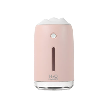 Snow Mountain Simple Mini Home Silent Bedroom Student Dormitory Office Portable USB Wireless Persistent Air Humidifier(red) - Home & Garden by buy2fix | Online Shopping UK | buy2fix