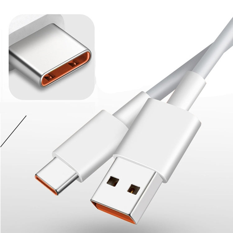 XJ-040 6A USB to USB-C / Type-C Fast Charging Data Cable, Length: 1m - USB-C & Type-C Cable by buy2fix | Online Shopping UK | buy2fix