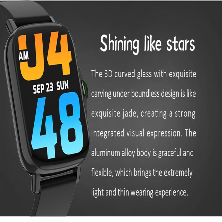 FM08 1.69 inch Color Screen Smart Watch IP67 Waterproof,Support Heart Rate Monitoring/Blood Pressure Monitoring/Blood Oxygen Monitoring/Sleep Monitoring(Gold) - Smart Wear by buy2fix | Online Shopping UK | buy2fix