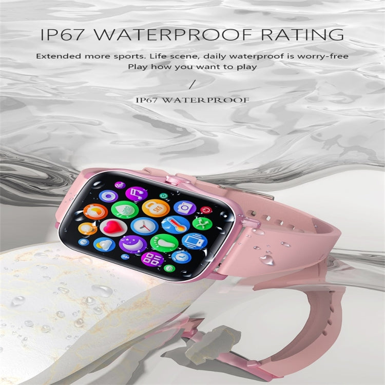 Y20 1.69 inch Color Screen Smart Watch IP67 Waterproof,Support Heart Rate Monitoring/Blood Pressure Monitoring/Blood Oxygen Monitoring/Sleep Monitoring(Black) - Smart Wear by buy2fix | Online Shopping UK | buy2fix