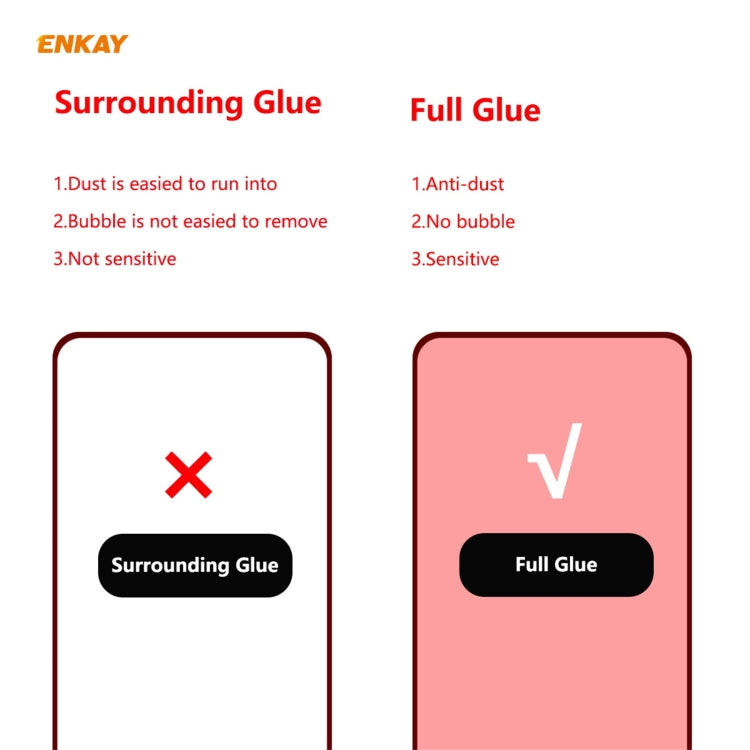 For Samsung Galaxy A52 5G / 4G ENKAY Hat-Prince Full Glue 0.26mm 9H 2.5D Tempered Glass Full Coverage Film - Galaxy A52 5G Tempered Glass by ENKAY | Online Shopping UK | buy2fix