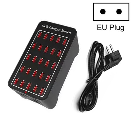 150W 25 USB Ports Fast Charger Station Smart Charger, AC 110-240V, Plug Size:EU Plug - Multifunction Charger by buy2fix | Online Shopping UK | buy2fix