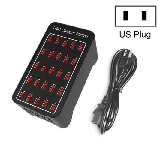 150W 25 USB Ports Fast Charger Station Smart Charger, AC 110-240V, Plug Size:US Plug - Multifunction Charger by buy2fix | Online Shopping UK | buy2fix