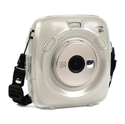 Protective Crystal Shell Case with Strap for Fujifilm Instax Square SQ20 - Camera Accessories by Richwell | Online Shopping UK | buy2fix