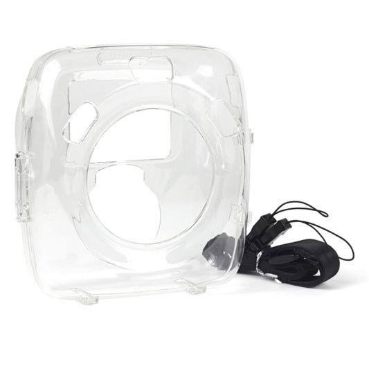 Protective Crystal Shell Case with Strap for Fujifilm Instax Square SQ20 by Richwell