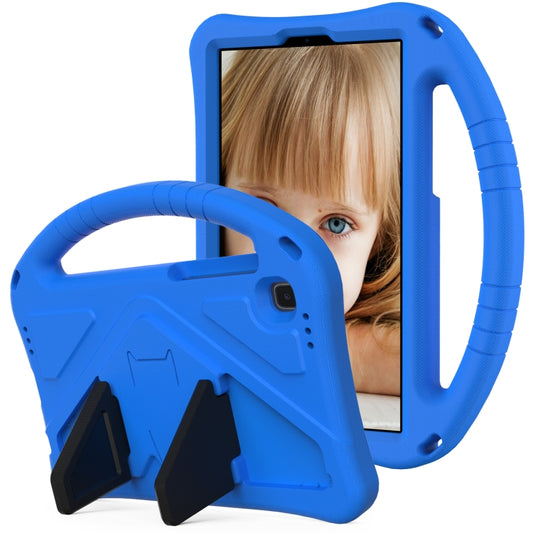 For Samsung Galaxy Tab A7 Lite 8.7(2021) T225 EVA Flat Anti Falling Protective Case Shell with Holder(Blue) by buy2fix