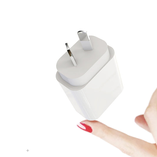 20W PD 3.0 Travel Fast Charger Power Adapter with USB-C / Type-C to Type-C Fast Charge Data Cable, AU Plug(1m) by buy2fix