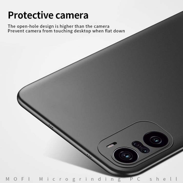 For Xiaomi Redmi K40 Pro+ / POCO F3 / 11i MOFI Frosted PC Ultra-thin Hard Case(Black) - Xiaomi Cases by MOFI | Online Shopping UK | buy2fix