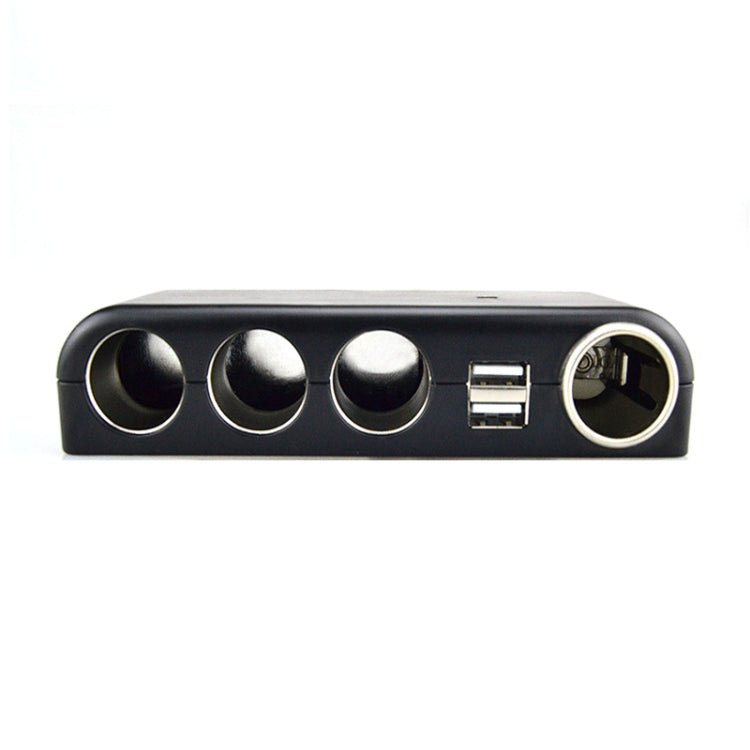 Car Charger Vehicle Auto Splitter Car Cigarette Lighter Socket & Dual USB Ports Socket Adapter - Cigar Socket by buy2fix | Online Shopping UK | buy2fix