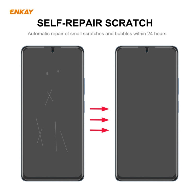 For Redmi Note 10 Pro / Note 10 Pro Max 2 PCS ENKAY Hat-Prince Full Glue Full Coverage Screen Protector Explosion-proof Hydrogel Film - Mobile Accessories by ENKAY | Online Shopping UK | buy2fix