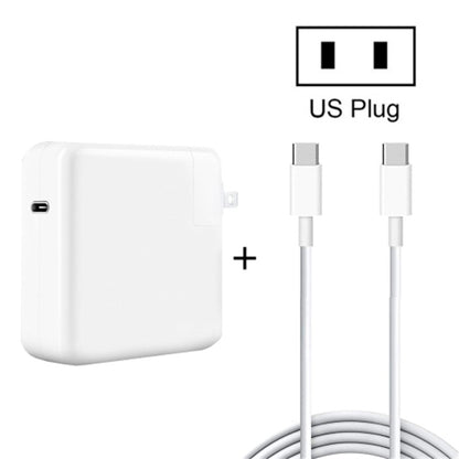 96W USB-C / Type-C Power Adapter Portable Charger with 1.8m USB-C / Type-C to USB-C / Type-C Charging Cable, US Plug - Mobile Accessories by buy2fix | Online Shopping UK | buy2fix