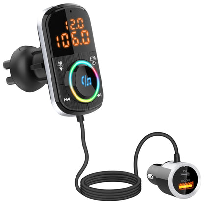 BC71 Car FM Transmitter Hands-free TF Card MP3 Music Player Electronic Car Accessories - In Car by buy2fix | Online Shopping UK | buy2fix