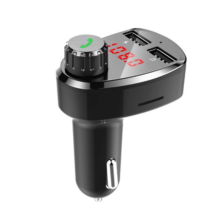 G13 Car MP3 Player Bluetooth Hands-free Device FM Transmitter Car Kit Dual USB Fast Charger - In Car by buy2fix | Online Shopping UK | buy2fix
