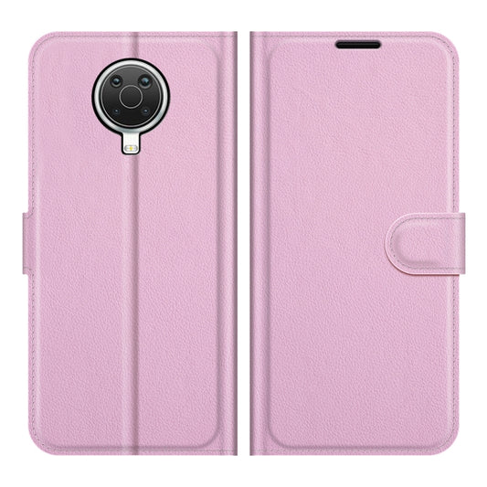 For Nokia G10/G20 Litchi Texture Horizontal Flip Protective Case with Holder & Card Slots & Wallet(Pink) by buy2fix