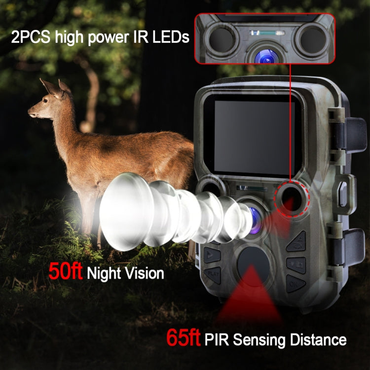 Mini300 Hunting Camera 12MP HD 1080P Tracking Camera - Hunting Cameras by buy2fix | Online Shopping UK | buy2fix